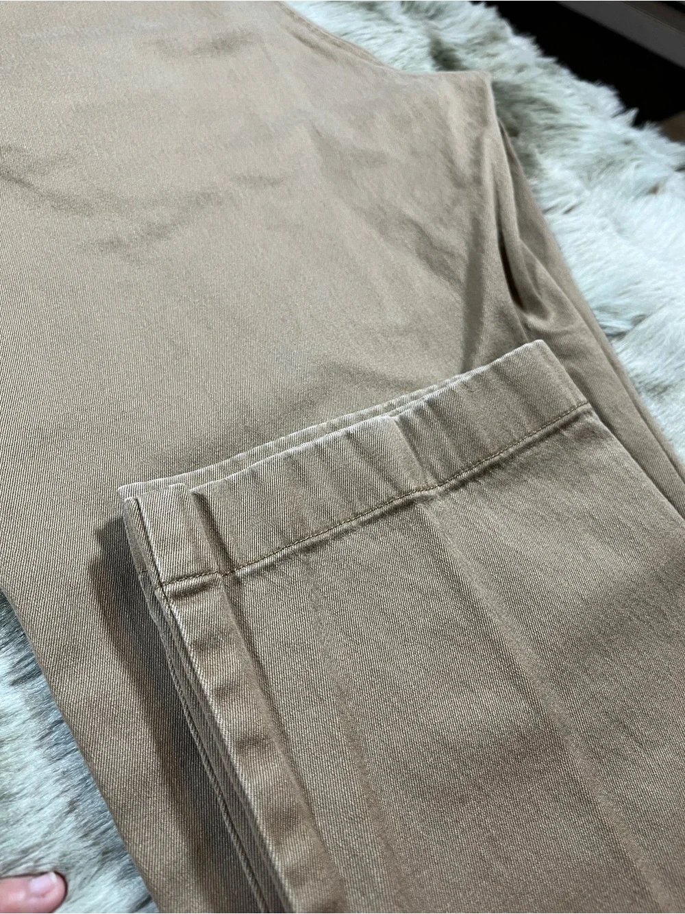 J. Crew Men's Straight Chinos in Tan